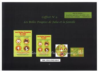 Couverture du livre « Les belles poupées de Julia et l'amour de la famille » de Julia-Josepha-Patricia Sanchez aux éditions Croire Savoir Vouloir