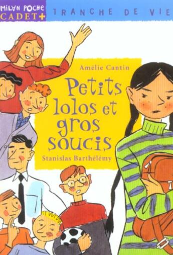 Couverture du livre « Petits Lolos Et Gros Soucis » de Amelie Cantin et Stanislas Bathelemy aux éditions Milan
