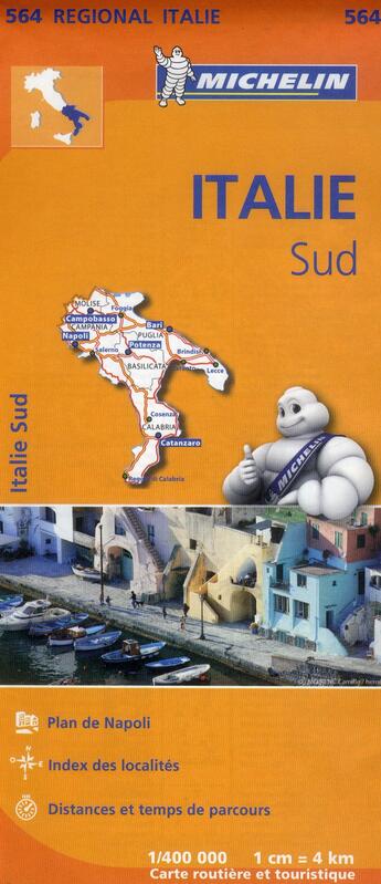 Couverture du livre « Italie sud » de Collectif Michelin aux éditions Michelin