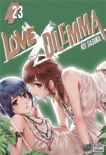 Couverture du livre « Love X dilemma Tome 23 » de Kei Sasuga aux éditions Delcourt
