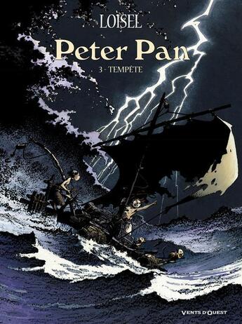 Couverture du livre « Peter Pan Tome 3 : tempête » de Regis Loisel aux éditions Vents D'ouest