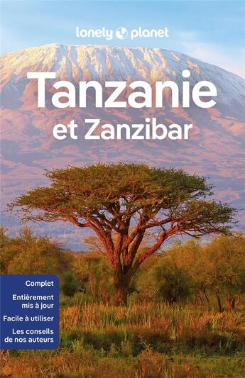 Couverture du livre « Tanzanie et Zanzibar (5e édition) » de Collectif Lonely Planet aux éditions Lonely Planet France