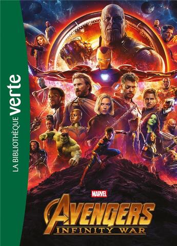 Couverture du livre « Bibliothèque Marvel Tome 20 ; Avengers infinity war ; le roman du film » de Marvel aux éditions Hachette Jeunesse