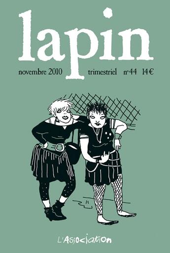 Couverture du livre « LAPIN n.44 » de  aux éditions L'association