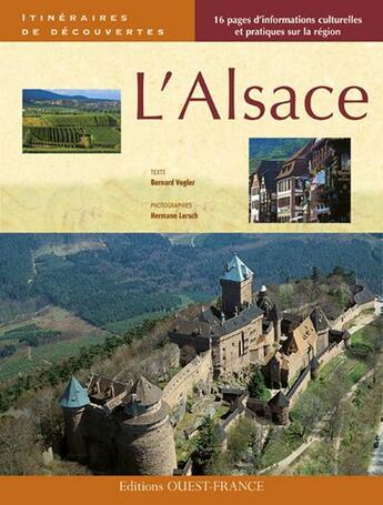 Couverture du livre « L'Alsace » de Bernard Vogler aux éditions Ouest France