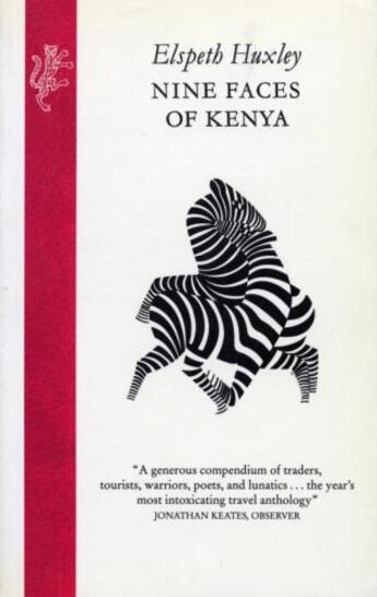 Couverture du livre « Nine faces of Kenya » de Elspeth Huxley aux éditions Random House Digital