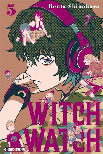 Couverture du livre « Witch watch Tome 5 » de Kenta Shinohara aux éditions Soleil