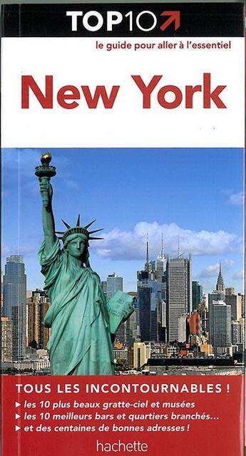 Couverture du livre « TOP 10 ; New-York » de  aux éditions Hachette Tourisme
