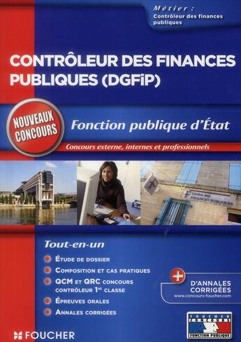 Couverture du livre « Contrôleur des finances publiques (DGFIP) » de M Mulero aux éditions Foucher