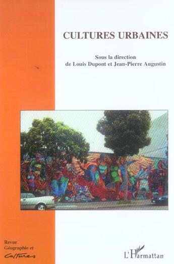 Couverture du livre « Revue Geographie Et Cultures N.53 » de  aux éditions L'harmattan