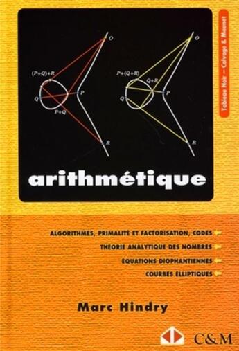 Couverture du livre « Arithmétique » de Marc Hindry aux éditions Calvage Mounet
