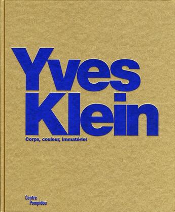 Couverture du livre « Yves Klein » de Camille Morineau aux éditions Centre Pompidou