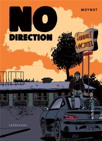 Couverture du livre « No direction » de Emmanuel Moynot aux éditions Sarbacane