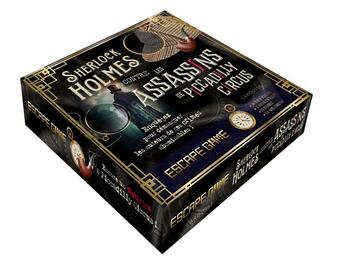 Couverture du livre « Sherlock Holmes contre les assassins de Piccadilly Circus » de Nicolas Trenti aux éditions Larousse