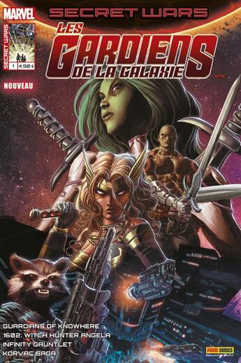 Couverture du livre « Secret Wars - les Gardiens de la galaxie n.1 » de Secret Wars aux éditions Panini Comics Mag