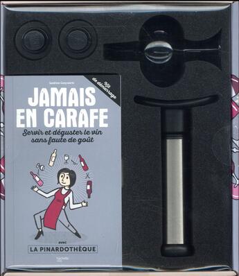 Couverture du livre « Le kit de l'amateur de vin » de Sandrine Goeyvaerts aux éditions Hachette Pratique