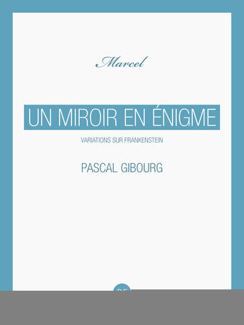 Couverture du livre « Un miroir en énigme » de Pascal Gibourg aux éditions D-fiction