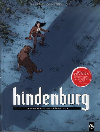 Couverture du livre « Hindenburg Tome 1 : la menace d'un crépuscule » de Patrick Cothias et Tieko et Patrice Ordas aux éditions Bamboo