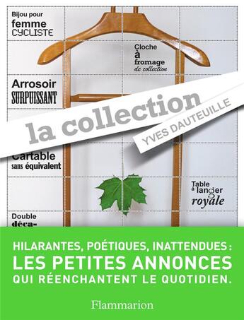 Couverture du livre « La collection » de Yves Dauteuille aux éditions Flammarion