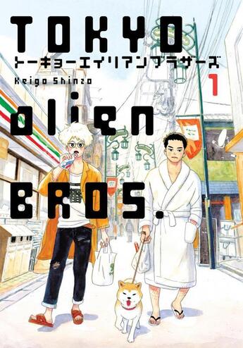 Couverture du livre « Tokyo alien Bros Tome 1 » de Keigo Shinzo aux éditions Le Lezard Noir
