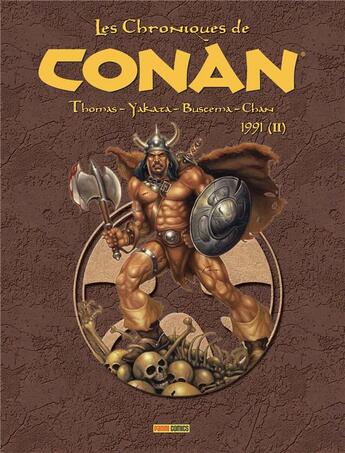 Couverture du livre « Les chroniques de Conan : Intégrale vol.32 : 1998 » de Doug Murray et Roy Thomas et Larry Yakata et Collectif aux éditions Panini