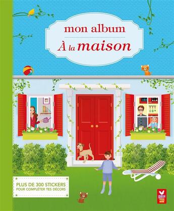 Couverture du livre « Mon album... à la maison » de Clementine Derodit aux éditions Deux Coqs D'or