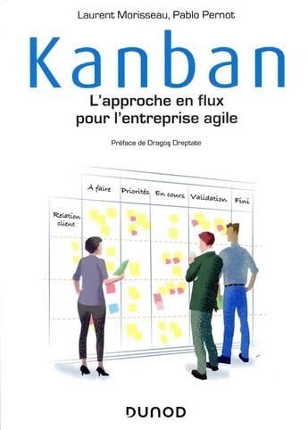 Couverture du livre « Kanban pour l'IT (3e édition) » de Laurent Morisseau aux éditions Dunod