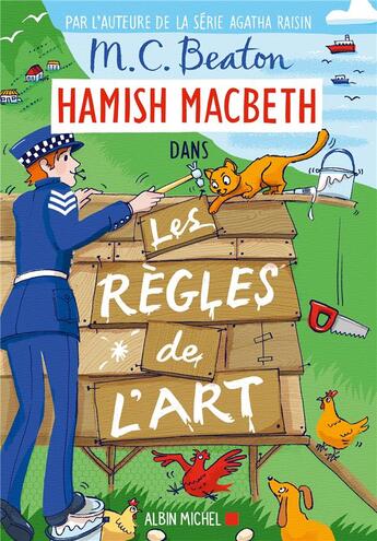 Couverture du livre « Hamish Macbeth Tome 21 : Les Règles de l'art » de M.C. Beaton aux éditions Albin Michel