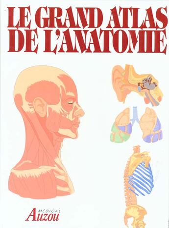 Couverture du livre « Le grand atlas de l'anatomie » de  aux éditions Philippe Auzou