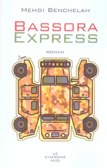 Couverture du livre « Bassora express » de Mehdi Benchelah aux éditions Cherche Midi