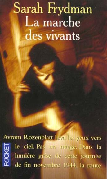 Couverture du livre « Marche Des Vivants » de Sarah Frydman aux éditions Pocket