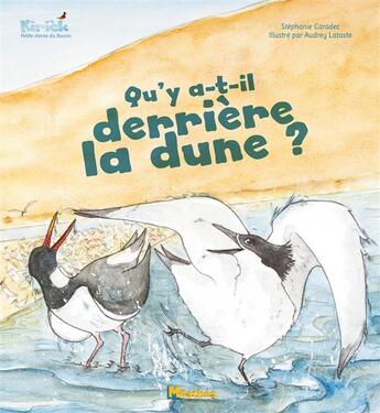Couverture du livre « Qu'Y A T Il Derriere La Dune » de Stephanie Caradec-Weisbecker et Audrey Lataste aux éditions Milathea