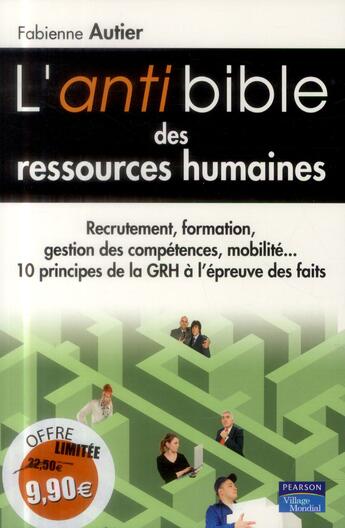 Couverture du livre « L antibible des ressources humaines nouveau prix » de Fabienne Autier aux éditions Pearson