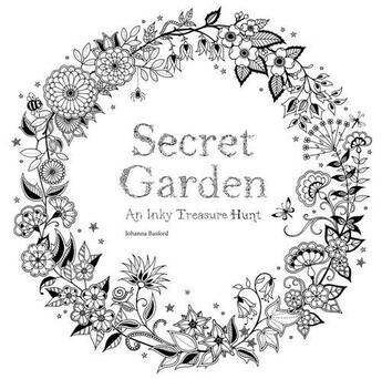 Couverture du livre « Secret garden - an inky treasure hunt » de Johanna Basford aux éditions Laurence King