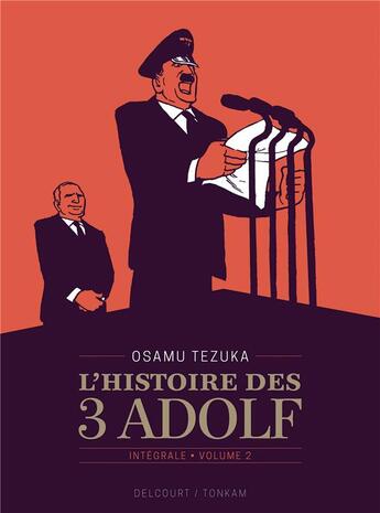 Couverture du livre « L'histoire des 3 Adolf : Intégrale vol.2 » de Osamu Tezuka aux éditions Delcourt