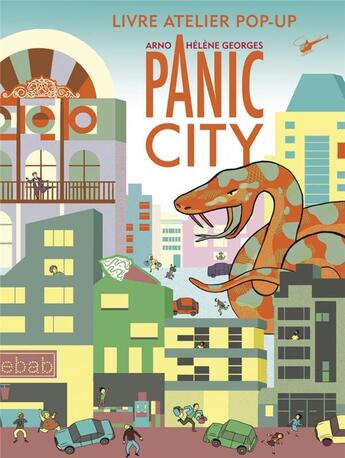 Couverture du livre « Panic city » de Arno aux éditions Les Apprentis Reveurs