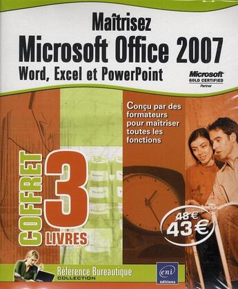 Couverture du livre « Maîtrisez Microsoft Office 2007 ; Word, Excel et PowerPoint » de Catherine Guerois aux éditions Eni