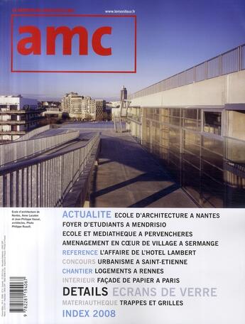 Couverture du livre « École d'architecture à Nantes » de Moniteur aux éditions Le Moniteur