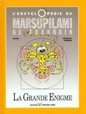 Couverture du livre « Marsupilami HORS-SERIE ; l'encycloéedie du Marsupilami de Franquin » de Batem et Jean-Luc Cambier et Eric Verhoest aux éditions Marsu Productions