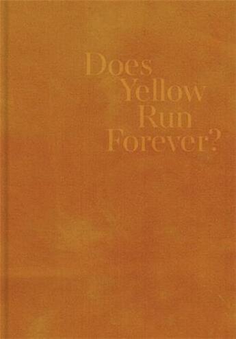 Couverture du livre « Does yellow run forever? » de Paul Graham aux éditions Mack Books