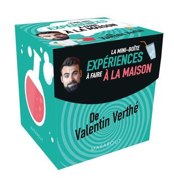 Couverture du livre « Mini boite expériences à faire à la maison » de Valentin Verthe aux éditions Marabout