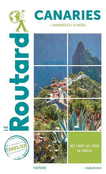 Couverture du livre « Guide du Routard : Canaries ; + randonnées et plongées (édition 2021/2022) » de Collectif Hachette aux éditions Hachette Tourisme