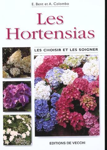 Couverture du livre « Les hortensias » de Colombo et Bent aux éditions De Vecchi