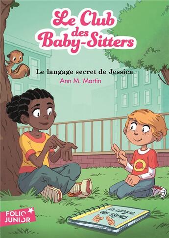 Couverture du livre « Le Club des Baby-Sitters Tome 16 : le langage secret de Jessica » de Ann M. Martin aux éditions Gallimard-jeunesse