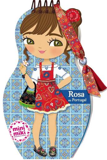 Couverture du livre « Rosa au Portugal ; carnet créatif » de Julie Camel aux éditions Play Bac