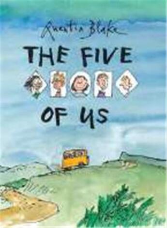 Couverture du livre « The five of us » de Quentin Blake aux éditions Tate Gallery