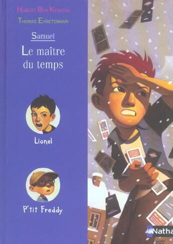 Couverture du livre « Samuel Le Maitre Du Temps » de Hubert Ben Kemoun aux éditions Nathan