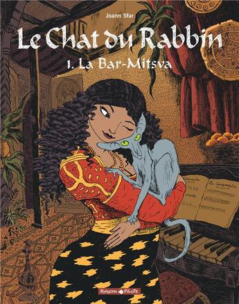 Couverture du livre « Le chat du rabbin Tome 1 : la bar-mitsva » de Joann Sfar et Brigitte Findakly aux éditions Dargaud