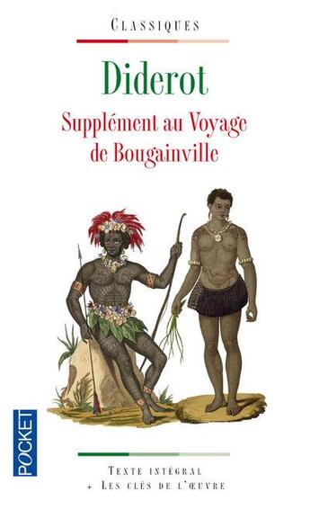Couverture du livre « Supplément au voyage de Bougainville ; dossier spécial Bac » de Denis Diderot aux éditions Pocket