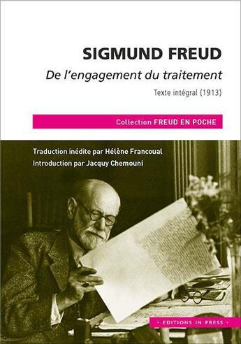 Couverture du livre « De l'engagement du traitement » de Sigmund Freud aux éditions In Press